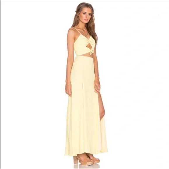 New REVOLVE PRIVACY PLEASE Levant Maxi Dress NWT - Picture 2 of 16